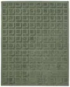 Obeetee Hand Tufted Jaipur Wool Rug In Green
