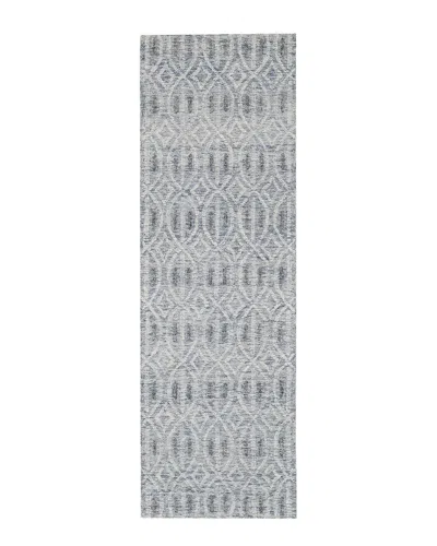 Obeetee Hand Tufted Lyon Wool Rug In Blue