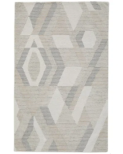 Obeetee Hand Tufted Lyon Wool Rug In Brown