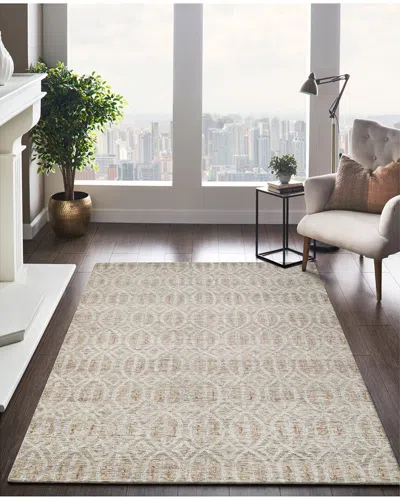 Obeetee Hand Tufted Lyon Wool Rug In Brown