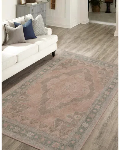 Obeetee Hand Tufted Noble Wool Rug In Brown
