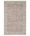 Obeetee Palace Aisha 7'9"x9'9" Area Rug In Brown