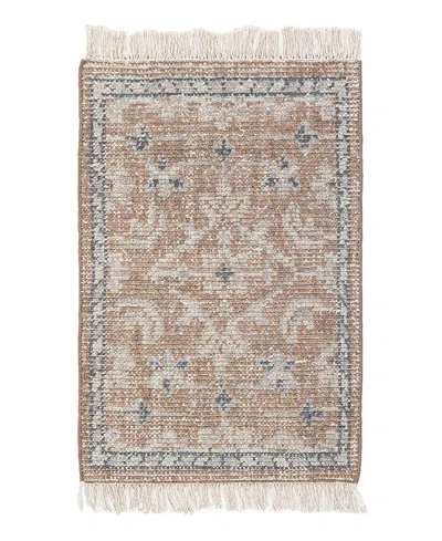 Obeetee Palace Aisha Area Rug,2'0x3'0 In Nude