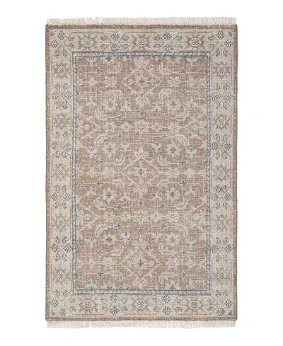 Obeetee Palace Aisha Runner Area Rug,2'6x8'0 In Nude