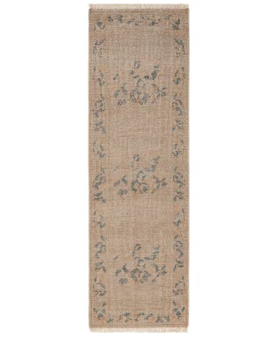 Obeetee Palace Anastasia 2'6" X 8' Runner Area Rug In Brown