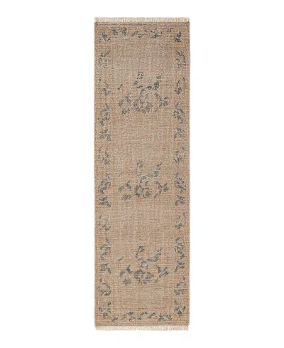 Obeetee Palace Anastasia Palace Anastasia Area Rug, 2'6 X 8' In Brown