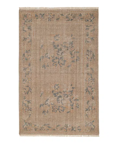 Obeetee Palace Anastasia Palace Anastasia Area Rug, 5' X 8' In Brown
