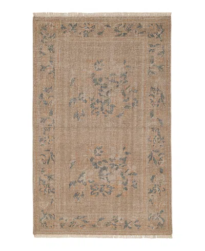 Obeetee Palace Anastasia Palace Anastasia Runner Area Rug, 3' X 5' In Brown