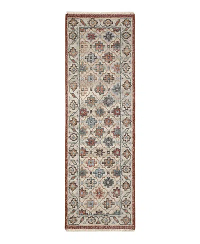 Obeetee Palace Dahlia Palace Dahlia Area Rug, 2'6 X 8' In Brown