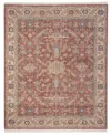 Obeetee Palace Farida 2'6"x8' Runner Area Rug In Brown