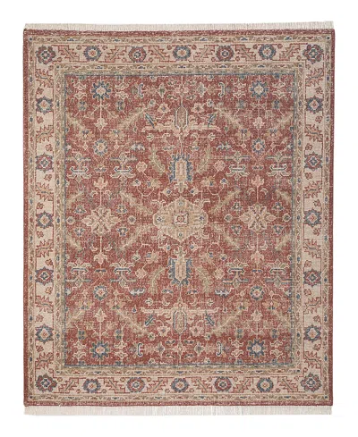Obeetee Palace Farida Area Rug,2'0x3'0 In Red