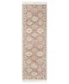 Obeetee Palace Farzana 2'6"x8' Runner Area Rug In Brown