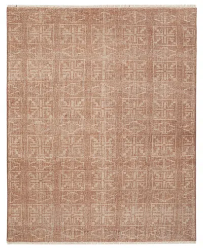 Obeetee Palace Flag 5' X 8' Area Rug In Brown