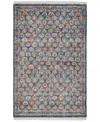 Obeetee Palace Floral 8'10"x10' Area Rug In Blue
