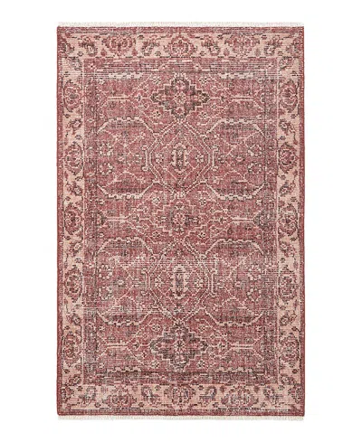 Obeetee Palace Gordon Runner Area Rug,2'6x8'0 In Brown