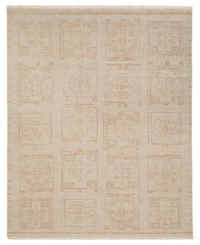 Obeetee Palace Orian 5' X 8' Area Rug In Brown