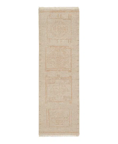 Obeetee Palace Orian Palace Orian Area Rug, 2'6 X 8' In Neutral