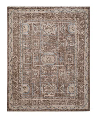 Obeetee Palace Vine Palace Vine Runner Area Rug, 3' X 5' In Brown