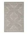 Obeetee Palace Whitley Area Rug,2'0x3'0 In Brown