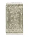 Obeetee Palace Wool Rug In Green