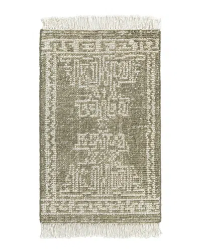 Obeetee Palace Wool Rug In Green