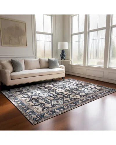 Obeetee Power Loomed Bergen Rug In Gray