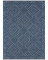Obeetee Power Loomed Nimes Rug In Blue