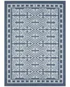 Obeetee Power Loomed Nimes Rug In Blue