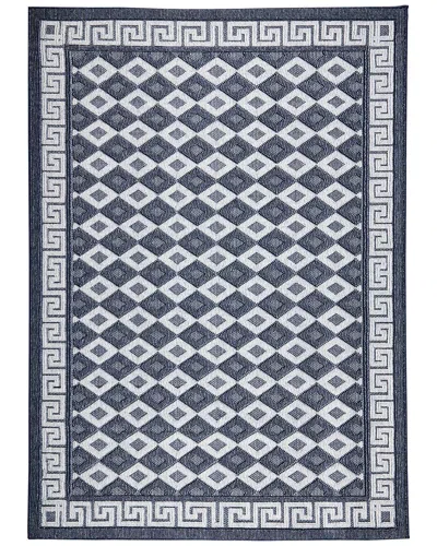 Obeetee Power Loomed Nimes Rug In Blue