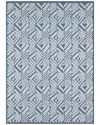Obeetee Power Loomed Nimes Rug In Blue