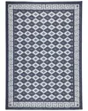 Obeetee Power Loomed Nimes Rug In Blue