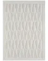 Obeetee Power Loomed Nimes Rug In White