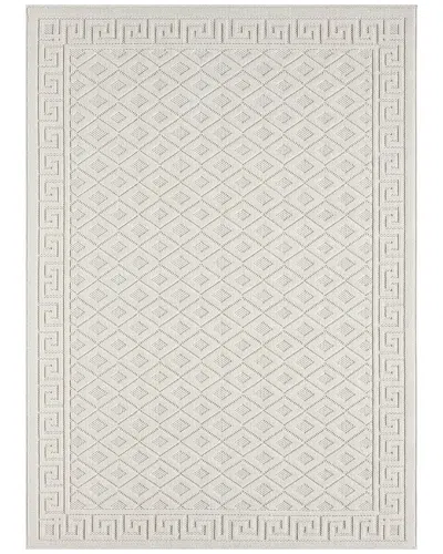 Obeetee Power Loomed Nimes Rug In White