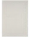 Obeetee Power Loomed Nimes Rug In White