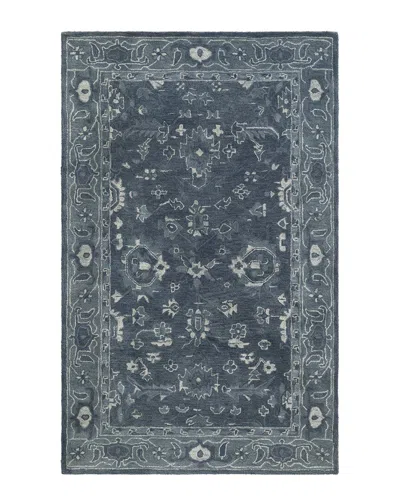 Obeetee Reverie Wool Rug In Blue