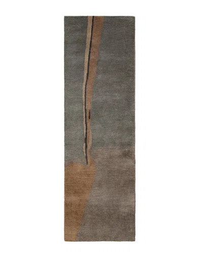 Obeetee Salina Wool Rug In Green