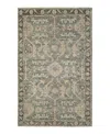 Obeetee Shirin Dahlia Area Rug,5'0x8'0 In Gray