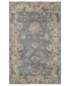 Obeetee Shirin Leif 2'x3' Area Rug In Blue