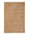 Obeetee Sienna Marie Runner Area Rug,2'6x8'0 In Brown
