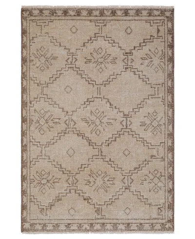 Obeetee Sienna Paul 5'x8' Area Rug In Brown