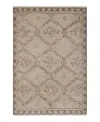 Obeetee Sienna Paul Runner Area Rug,2'6x8'0 In Brown