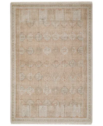 Obeetee Sienna Riya 7'9"x9'9" Area Rug In Neutral