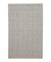 Obeetee Sienna Row Runner Area Rug,2'6x8'0 In Gray