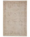 Obeetee Shirin Kara 7'9"x9'9" Area Rug In Neutral