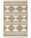 Obeetee Sona Idris 5'x8' Area Rug In Brown
