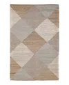 Obeetee Sona Mabel Runner Area Rug,2'6x8'0 In Brown