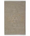Obeetee Sona Vcd 2'6"x8' Runner Area Rug In Brown
