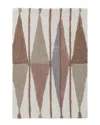 Obeetee Table Tufted Retro Wool Rug In Multi