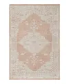 Obeetee Tuscany Ana Area Rug,5'0x8'0 In Pink