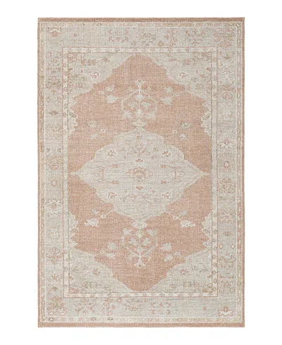 Obeetee Tuscany Ana Runner Area Rug,2'6x8'0 In Pink